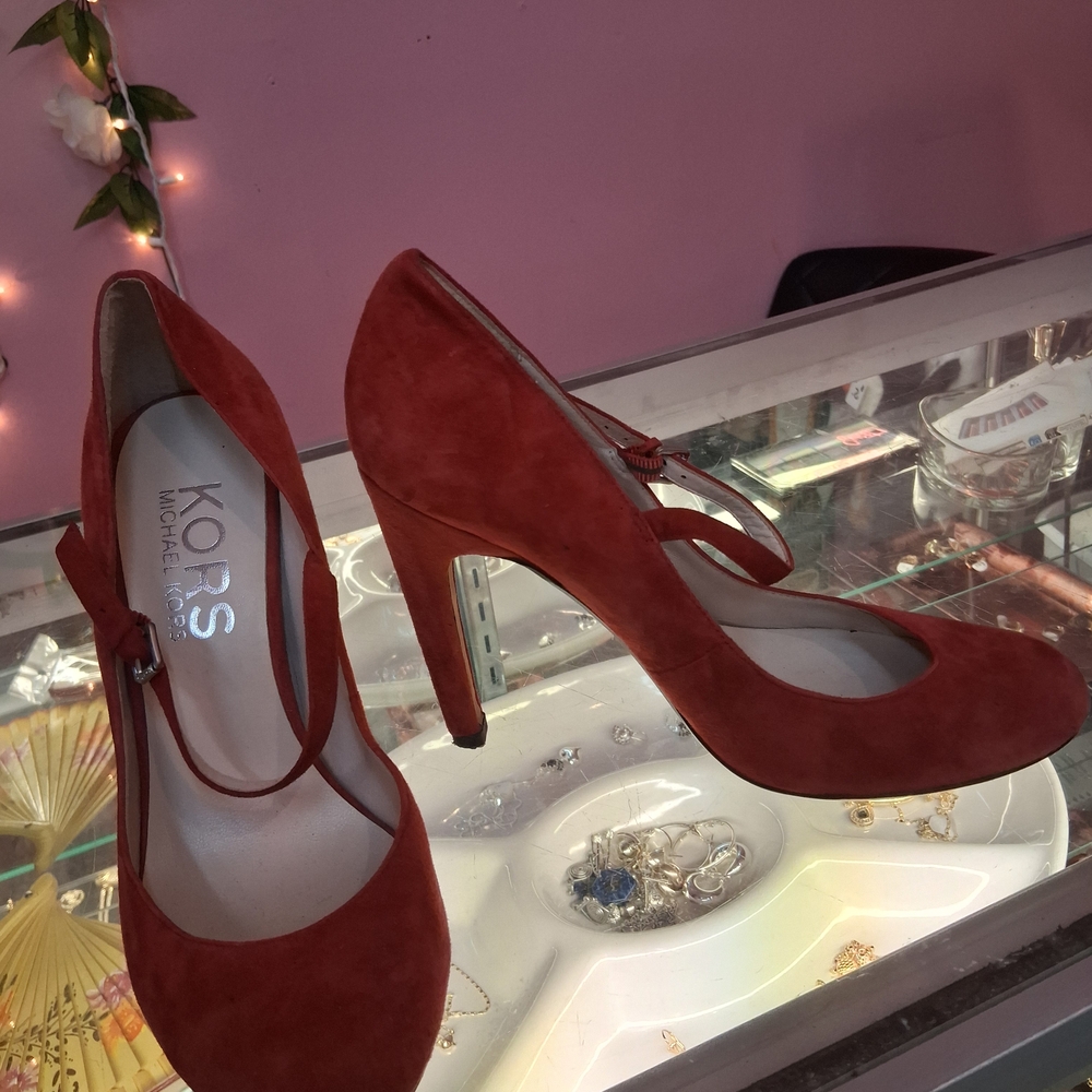 Michael Kors Women's Elegant Red Heels